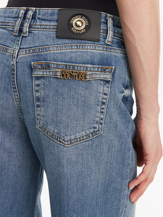 Versace Jeans Couture Versace Jeans Couture Blugi 78HAB561 Albastru Wide Leg