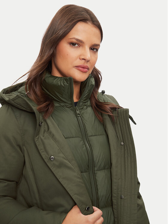 Parka kaki femme tommy hilfiger sale