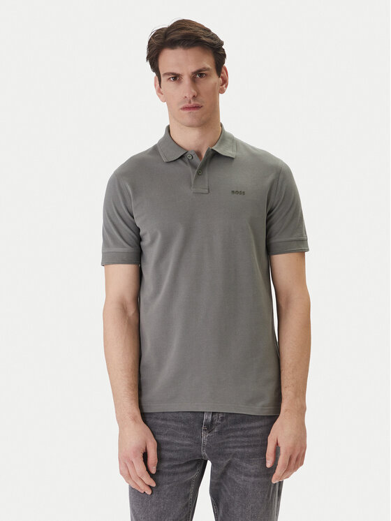 BOSS BOSS T-shirt Tales 50508584 Grigio Regular Fit