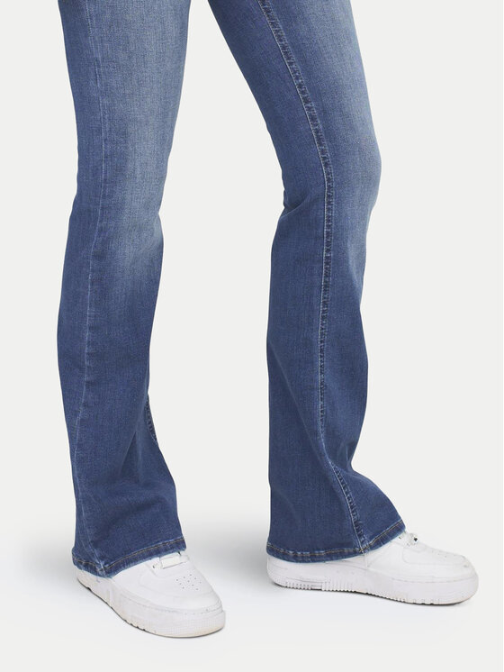 ONLY ONLY Jeans hlače Blush 15223514 Modra Flared Fit