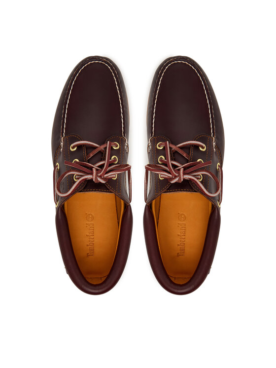 Timberland Timberland Mokasíny Authentics Boat 3 Eye Classic TB0500096481 Hnědá