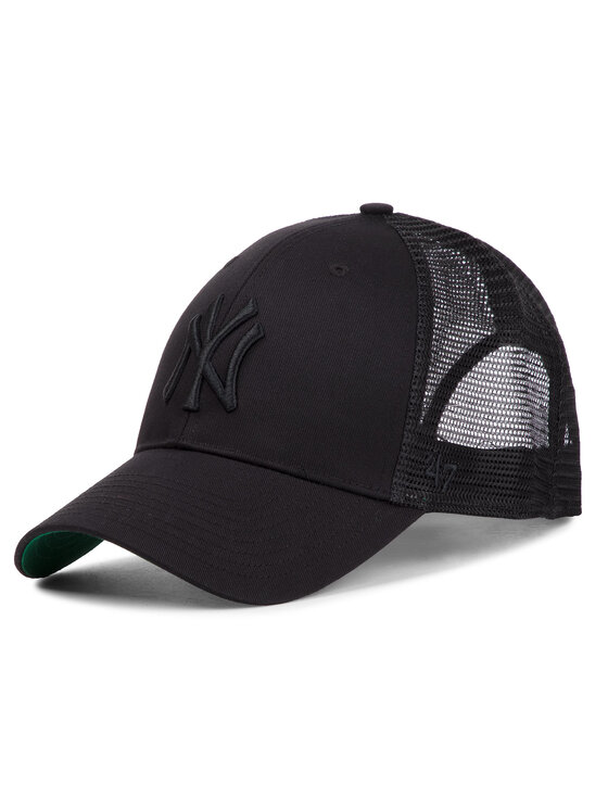 47 Brand Kepurė su snapeliu New York Yankees B-BRANS17CTP-BKB Juoda •  Modivo.lt