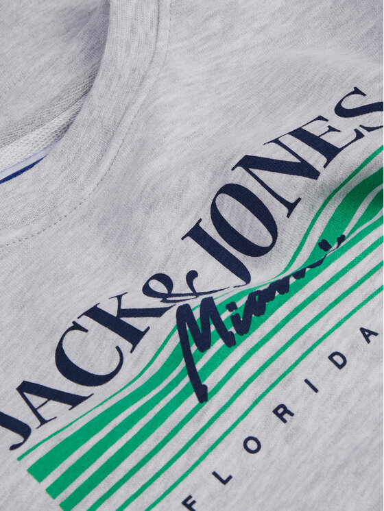 Jack&Jones Junior Jack&Jones Junior Majica dugih rukava 12235502 Siva Standard Fit