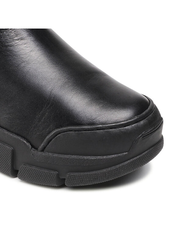 LOVE MOSCHINO LOVE MOSCHINO Kotníková obuv s elastickým prvkem JA15614G0DIAI00A Černá