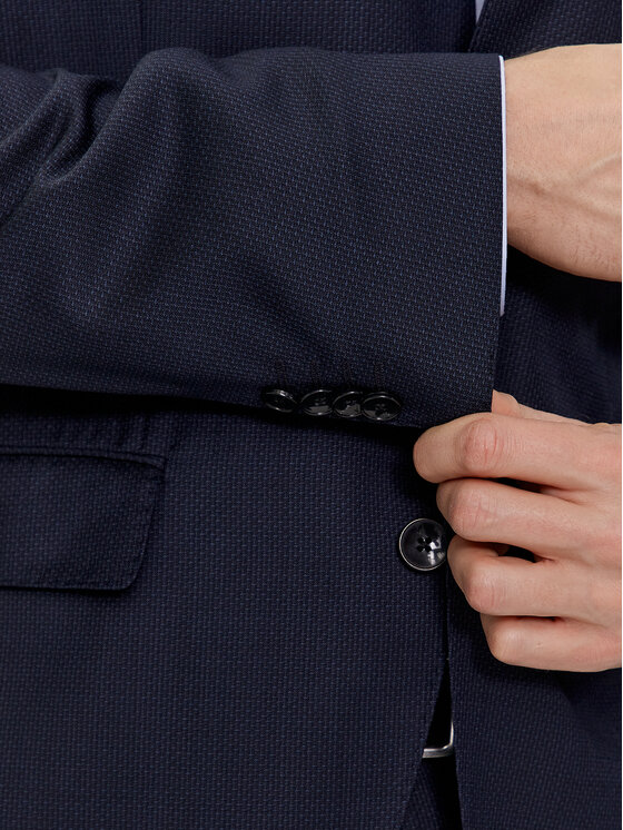 BOSS Boss Oblek H-Jeckson-2Pcs-224 50509460 Tmavomodrá Regular Fit