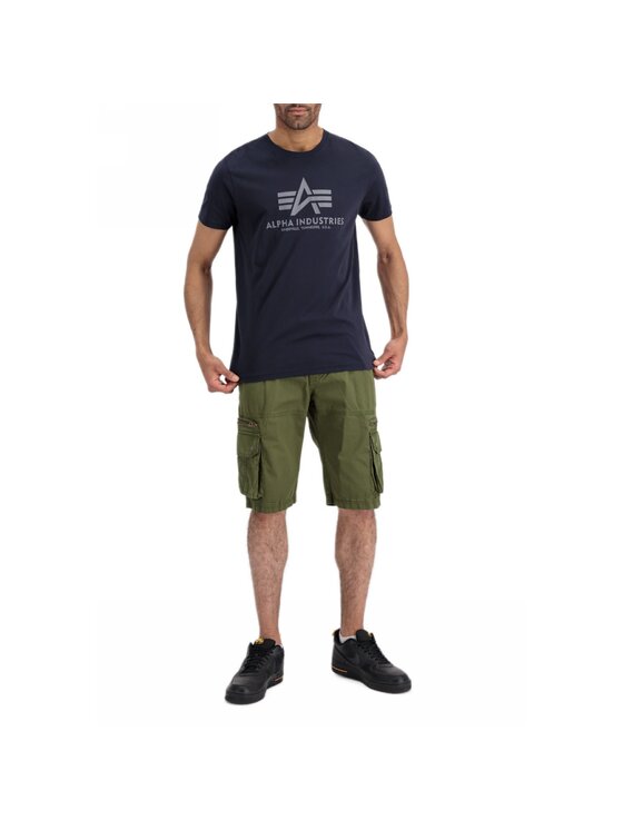 Alpha Industries Alpha Industries Súprava tričiek AI.106524-641-XL Tmavomodrá Basic Fit