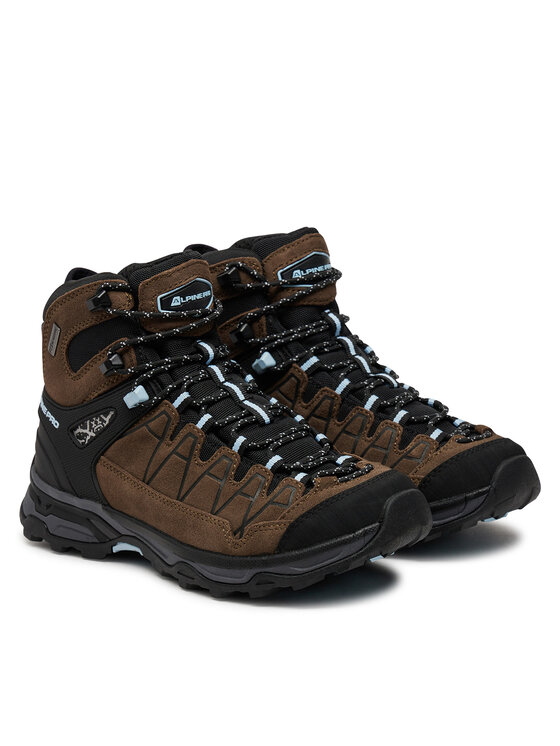 Alpine Pro Alpine Pro Трекінгові черевики Vete UBTD406910PL Коричневий
