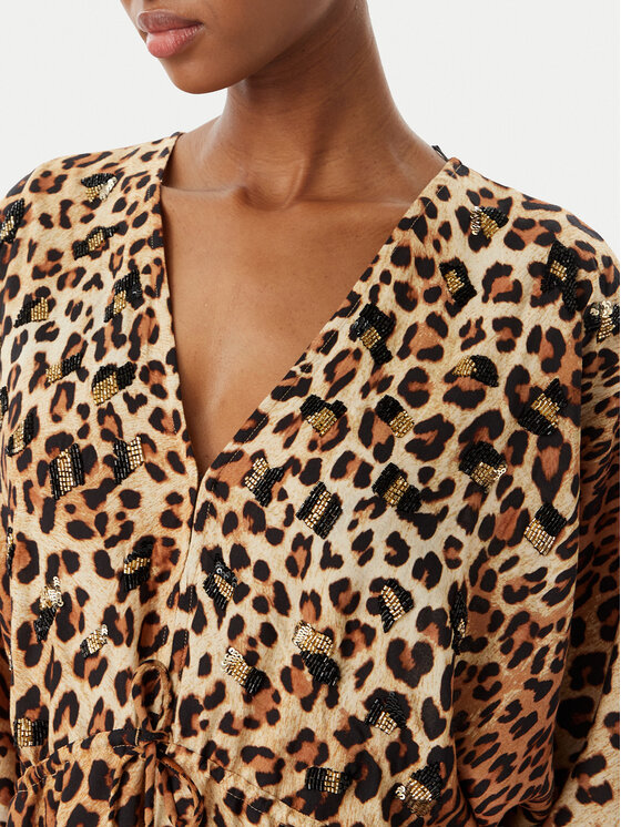 LOLA CASADEMUNT LOLA CASADEMUNT Vestito estivo LS2616015 Marrone Regular Fit