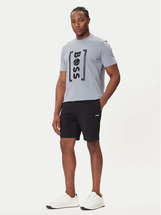 BOSS BOSS Pantaloni scurți sport Zone 50543091 Negru Regular Fit