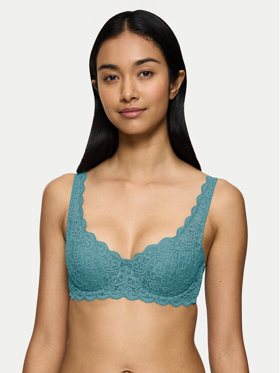 Triumph Triumph Бюстгальтер з підкладкою Amourette 10209584 Бірюзовий