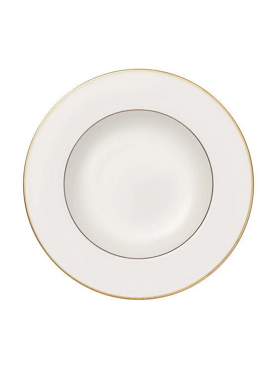 Villeroy & Boch Villeroy & Boch Talerz głęboki Villeroy & Boch Anmut Gold Biały
