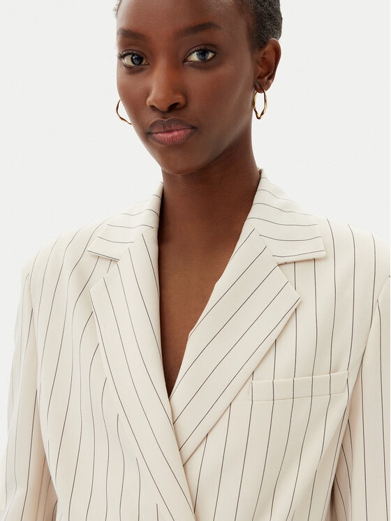 Fracomina Fracomina Sakoi FR25SJ3003W761D4 Écru Slim Fit