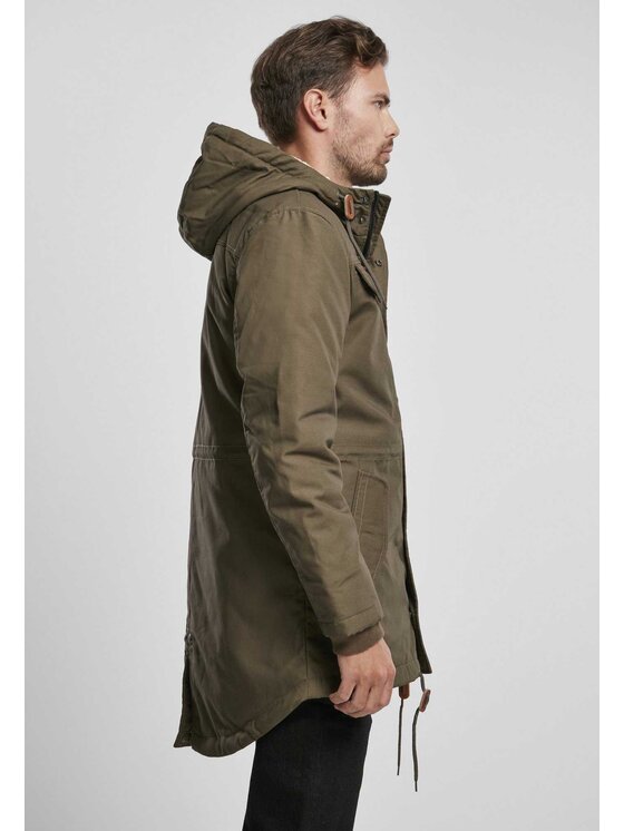Brandit Brandit Parka 9442.1.L Zielony Regular Fit
