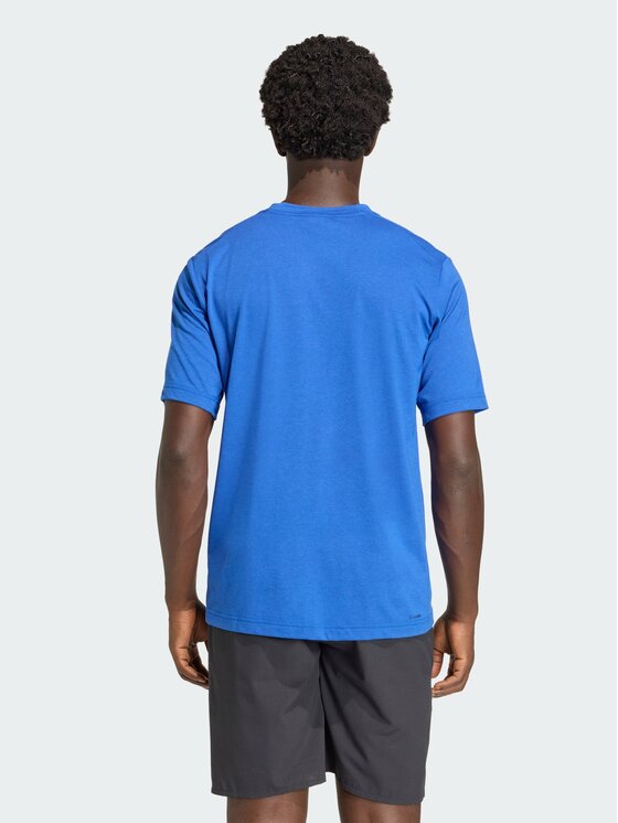 adidas adidas Koszulka techniczna 158826 Niebieski jasny Regular Fit