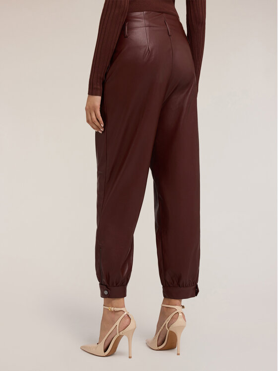 Motivi Motivi Pantaloni di tessuto P314Q004244N022 Marrone Regular Fit