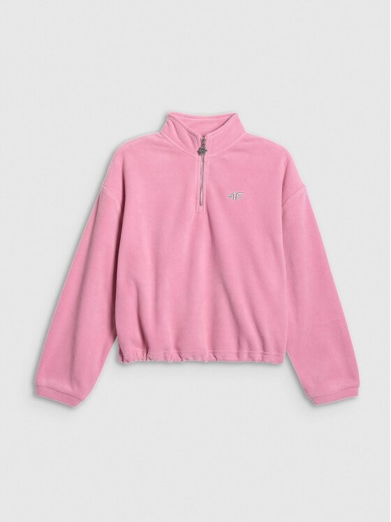 4F 4F Felpa di pile 4FJRAW25TFLEF441-54S Rosa Oversize