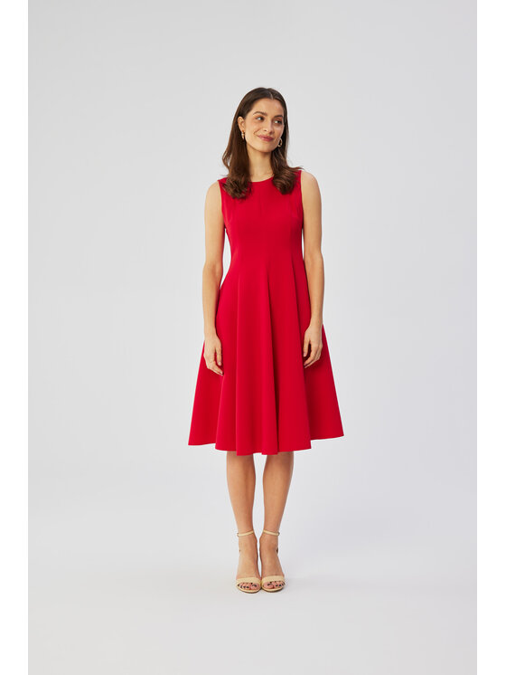Stylove Stylove Abito da cocktail S358 Rosso Comfortable Fit