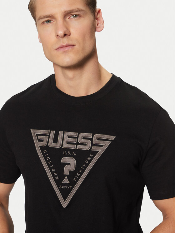 Guess Guess T-shirt Z5RI03 I3Z14 Nero Regular Fit