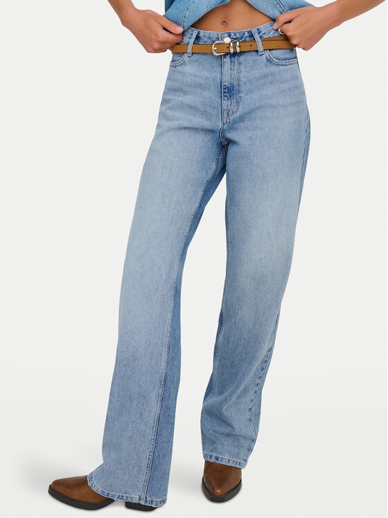 ONLY ONLY Blugi Maddie 15361576 Albastru Wide Leg