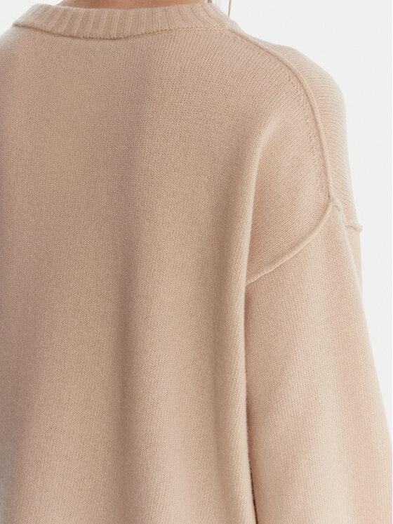 Marella Marella Pullover Amelia 2523366305 Écru Loose Fit