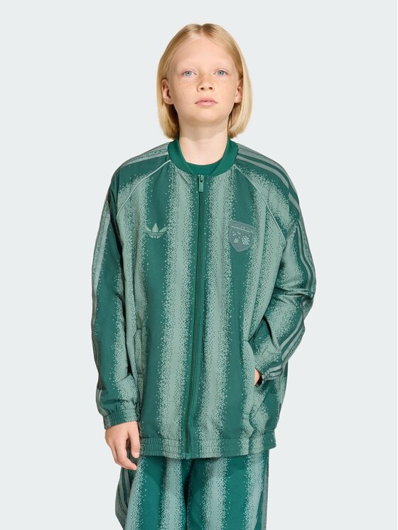 adidas adidas Bluza 159273 Zielony Loose Fit