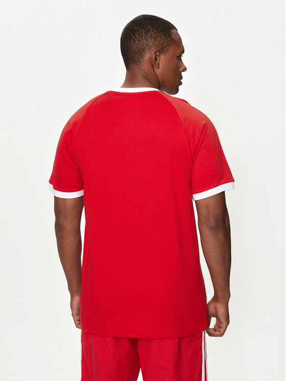 adidas adidas Tricou Adicolor Classics 3-Stripes T-Shirt IA4852 Roșu Regular Fit
