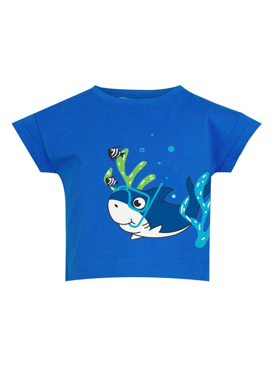 Regatta Regatta T-Shirt RG10341 Błękitny Short Fit