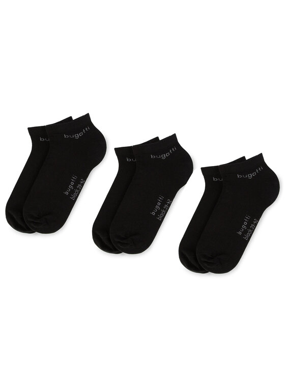 Set di 3 paia di calzini corti da uomo Bugatti