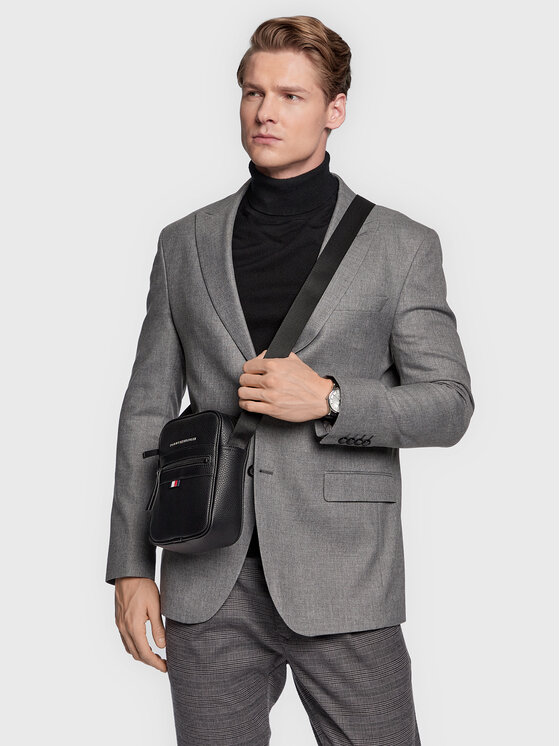 Tommy Hilfiger Tommy Hilfiger Brašna Essential Pu Mini Reporter AM0AM09504 Černá