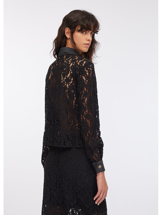 Liu Jo Liu Jo camicia di jeans UF5169J407888000 Nero Regular Fit