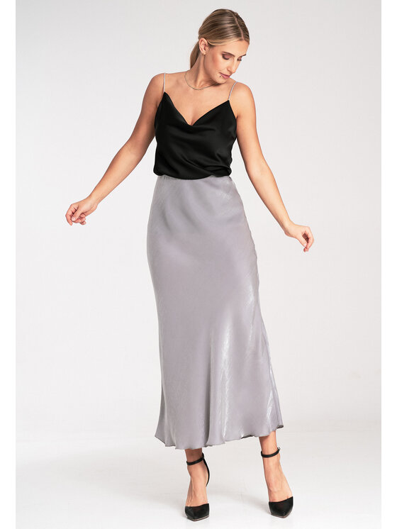 FIGL FIGL Top M1099 Čierna Regular Fit