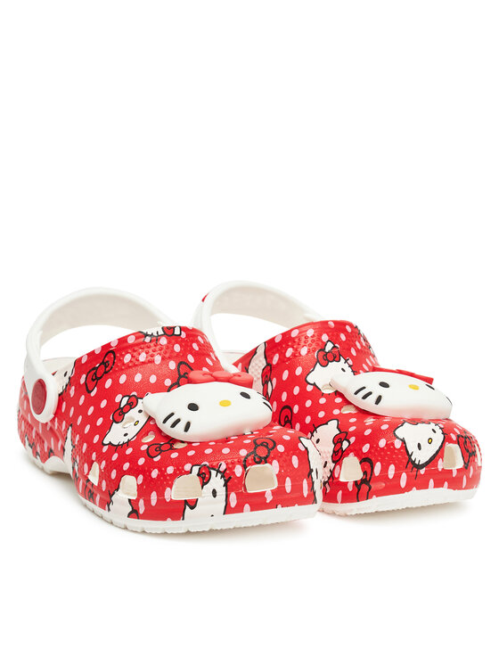 Crocs Crocs Nazouváky Hello Kitty Red Classic Clog K 210576 Barevná