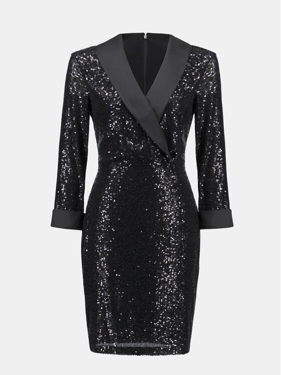 Joseph Ribkoff Joseph Ribkoff Rochie cocktail 234708 Negru Slim Fit