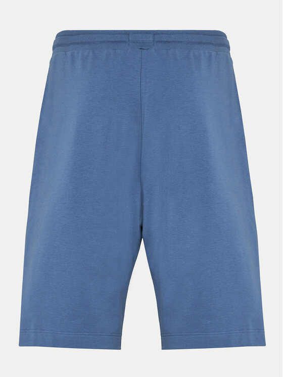 Hanro Hanro Pantaloni scurți sport Natural Living 75960 Albastru Regular Fit