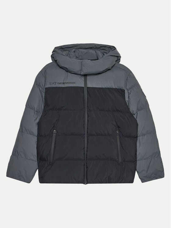 Kurtka zimowa EA7 Emporio Armani, Rozmiar 10Y, Czarna, 6DBB08 BND0Z