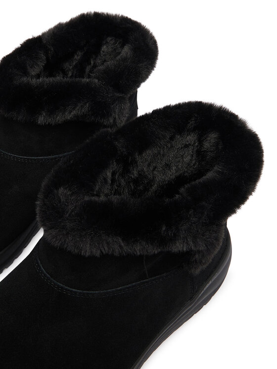 Skechers Skechers Čizme za snijeg Waterproof Relaxed Fit: On-The-GO Stellar - Cozy Step 144745/BBK Crna