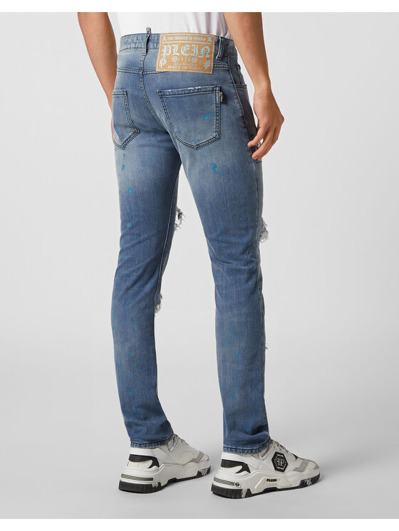 PHILIPP PLEIN PHILIPP PLEIN Jeans 5635 Azzurro chiaro Straight Leg