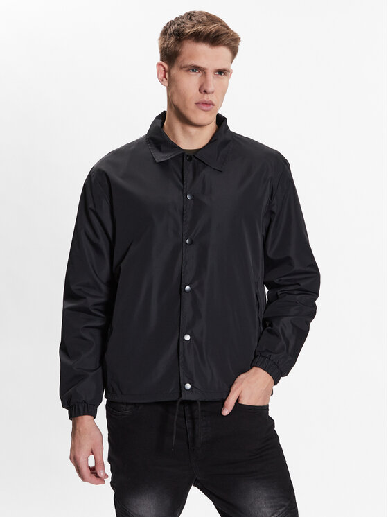 Brave Soul Brave Soul Μπουφάν μεταβατικό MJK-BOND Μαύρο Regular Fit