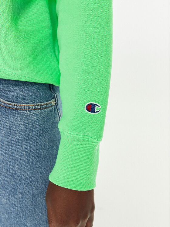 Champion Champion Majica dugih rukava 116240 Zelena Loose Fit
