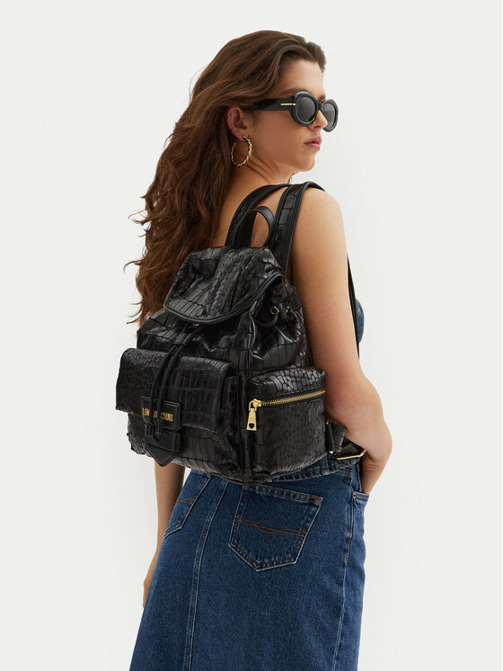 LOVE MOSCHINO LOVE MOSCHINO Rucksack JC4287PP0LKF0000 Schwarz