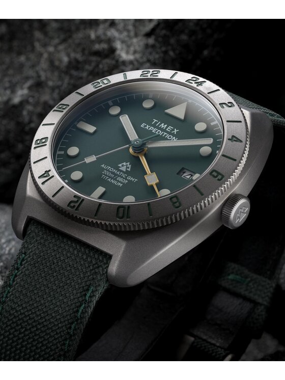Timex Timex Zegarek TW2Y63400 Zielony