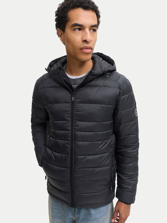 Jack & Jones Jack & Jones Μπουφάν χειμωνιάτικο Kingsley 12298869 Μαύρο Regular Fit