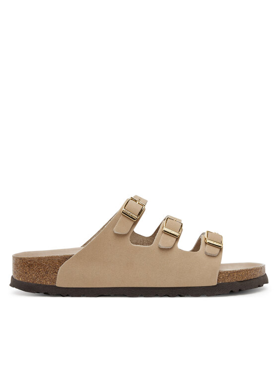 Birkenstock Birkenstock Klapki Florida Fresh 1029480 Beżowy