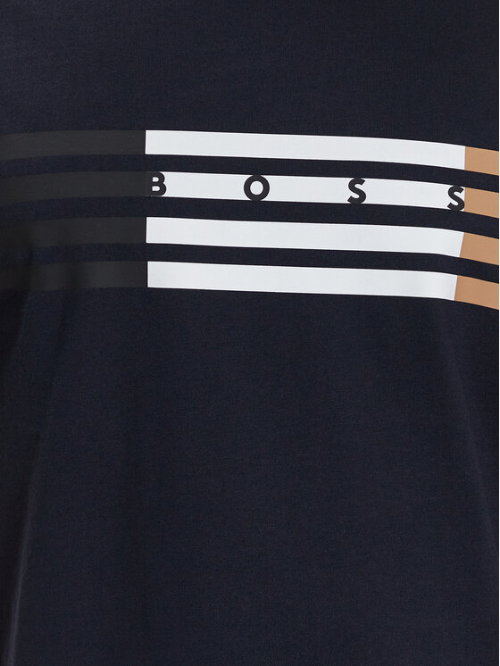 BOSS Boss Футболка Tiburt 50485669 Cиній Regular Fit