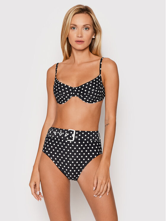 MICHAEL Michael Kors MICHAEL Michael Kors Bikinio apačia Dot MM8C619 Juoda