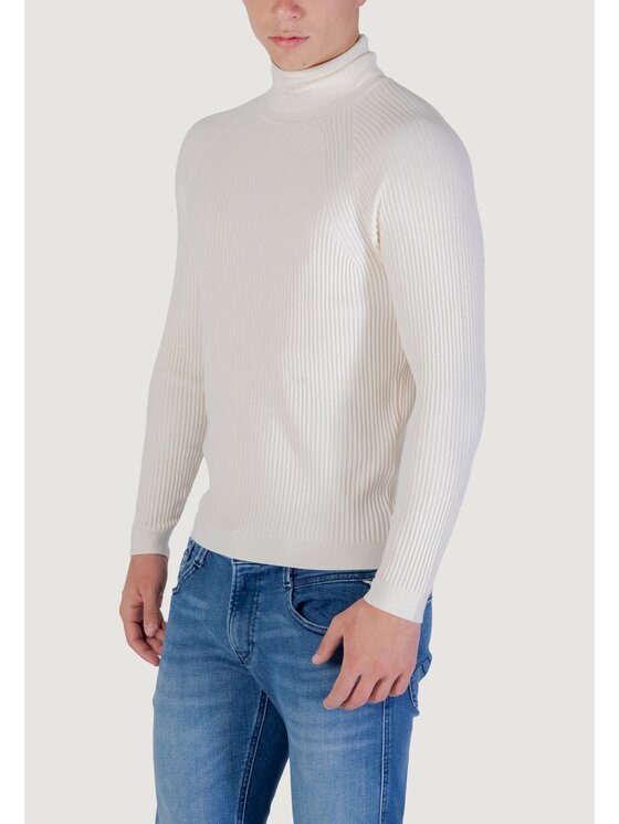 Antony Morato Antony Morato Maglione STRETCH VISCOSE Bianco Stretch Fit