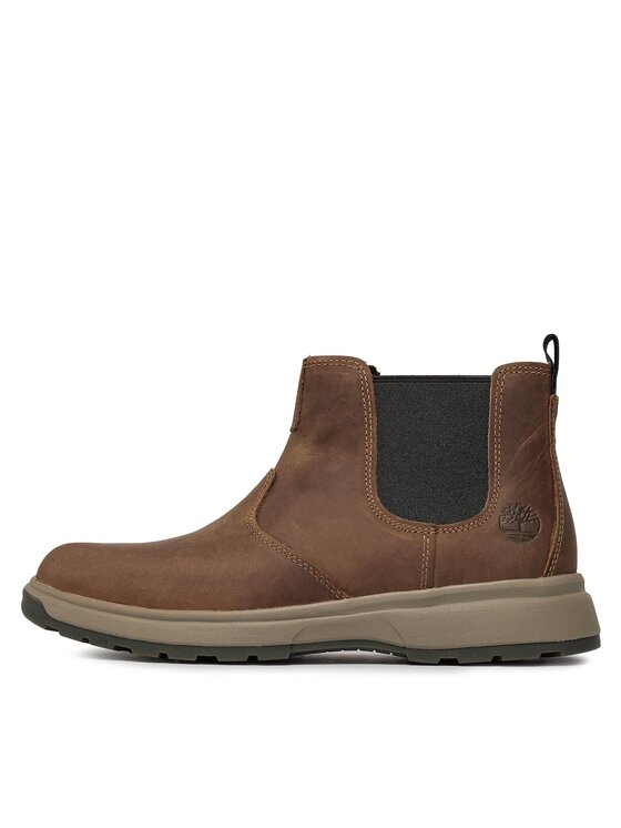 Timberland Timberland Sztyblety Atwells Ave Chelsea TB0A5R8Z2541 Brązowy
