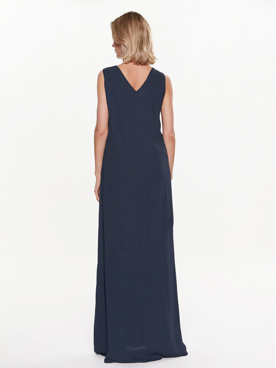 Fabiana Filippi Fabiana Filippi Sommerkleid ABD273W223 Dunkelblau Regular Fit