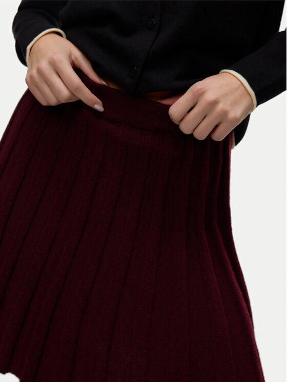 Vero Moda Vero Moda Plisovaná sukňa Marina 10331534 Fialová Regular Fit