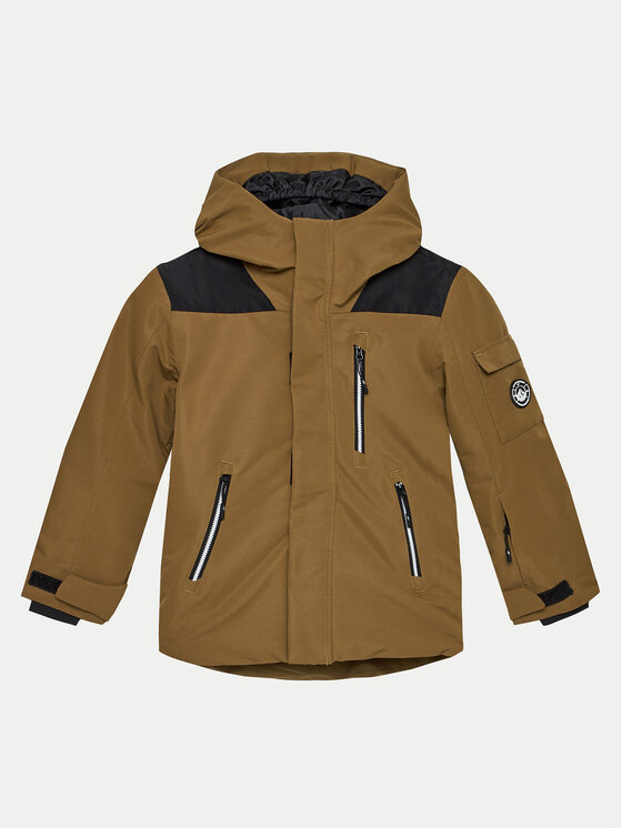 4F 4F Jakna za snowboard 4FJWAW24TTJAM538 Rjava Regular Fit